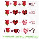 Valentine's Day Shirt for Math Teachers: Math Class & Love Tee Gift