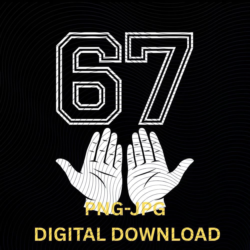 Funny Six Seven 67 Meme Gen Alpha Slang 6-7 Viral Trend 67 Hands A gift for judo fans and players