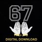 Funny Six Seven 67 Meme Gen Alpha Slang 6-7 Viral Trend 67 Hands A gift for judo fans and players