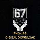 Funny Six Seven 67 Meme Gen Alpha Slang 6-7 Viral Trend 67 Hands A gift for data privacy staff