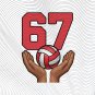 Funny Six Seven Volleyball 67 Meme Gen Alpha Slang 6-7 Viral Trend Hands gift volley fans & players