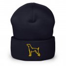 Beanie Hat Doberman Dog – Dog Lover’s Embroidered Beanie for Stylish Doberman Moms