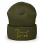 Beanie Hat Dachshund Dog &acirc;�� Dog Lover&acirc;��s Embroidered Beanie for Stylish Dachshund Moms