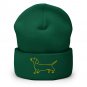 Beanie Hat Dachshund Dog &acirc;�� Dog Lover&acirc;��s Embroidered Beanie for Stylish Dachshund Moms