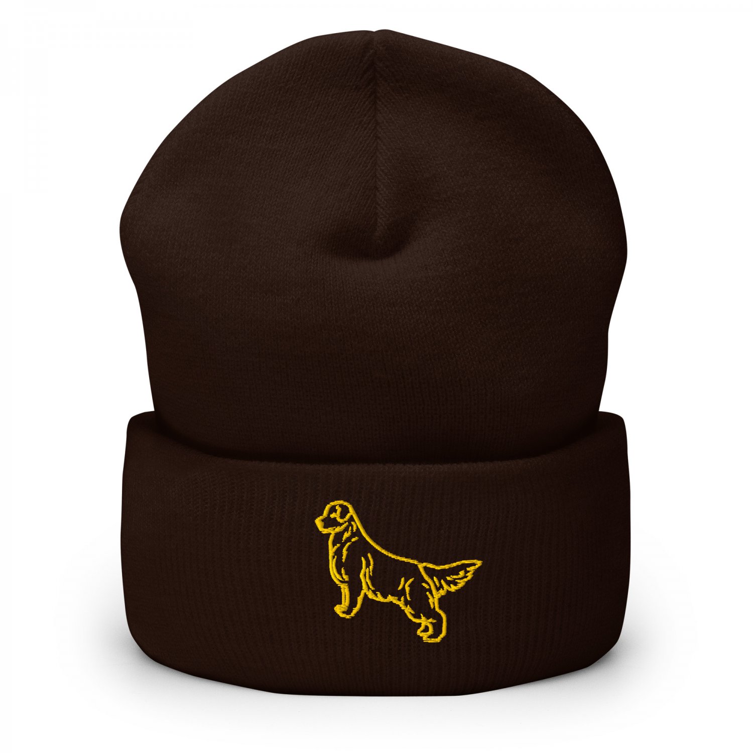 Beanie Hat Golden Retriever Dog Lover&acirc;��s Embroidered Beanie for Stylish Golden Retriever Moms