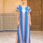 African Abaya Style Beach Cover-Up, Moroccan Kaftan Dress