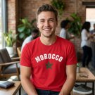 Morocco Emblem T-Shirt, Royal Moroccan Crest Tee, Kingdom of Morocco Flag Shirt, Moroccan Gift Morocco Emblem T-Shirt, Royal Moroccan Crest Tee, Kingdom of Morocco Flag Shirt, Moroccan Gift