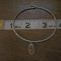 James Avery Sterling Hook On Bracelet- Open Cross Charm Retired