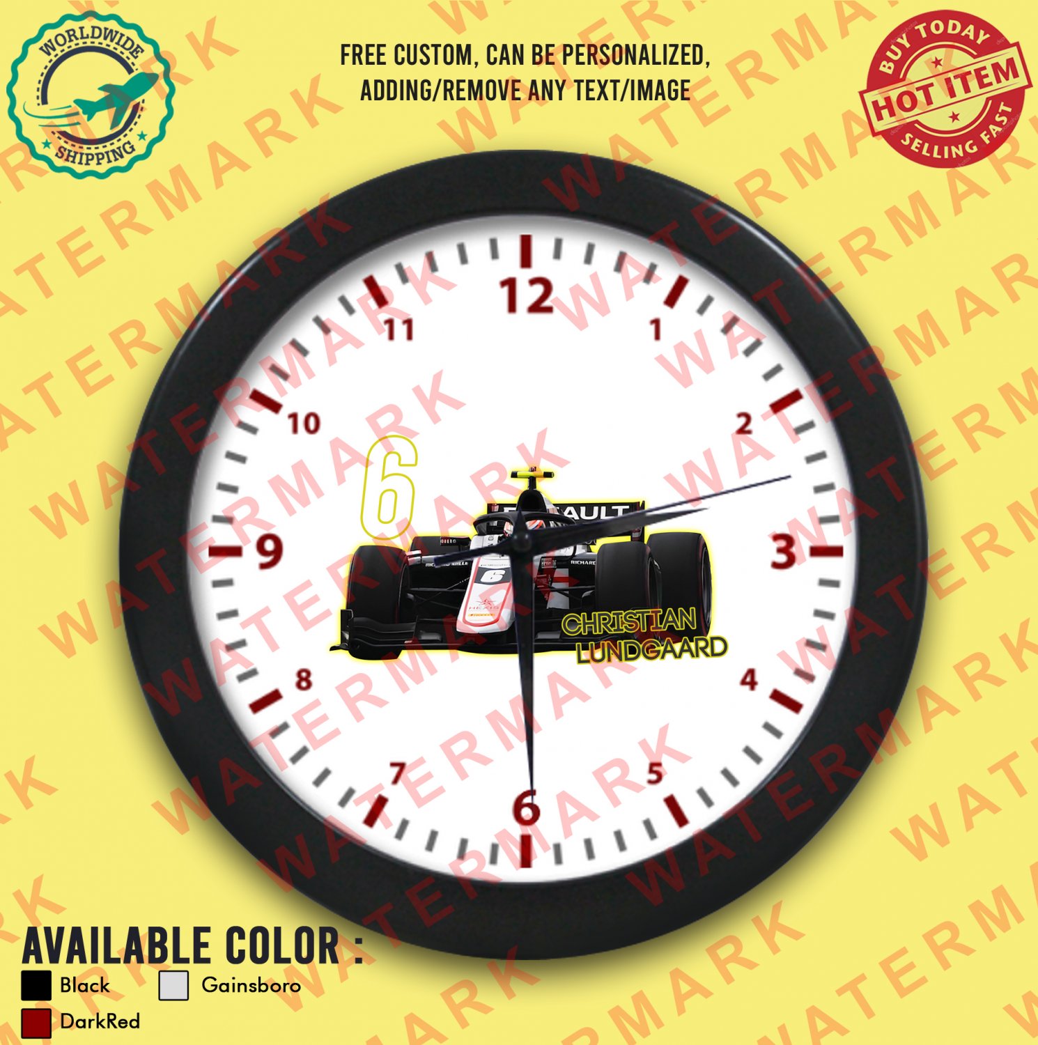 3 CHRISTIAN LUNDGAARD Wall Clocks