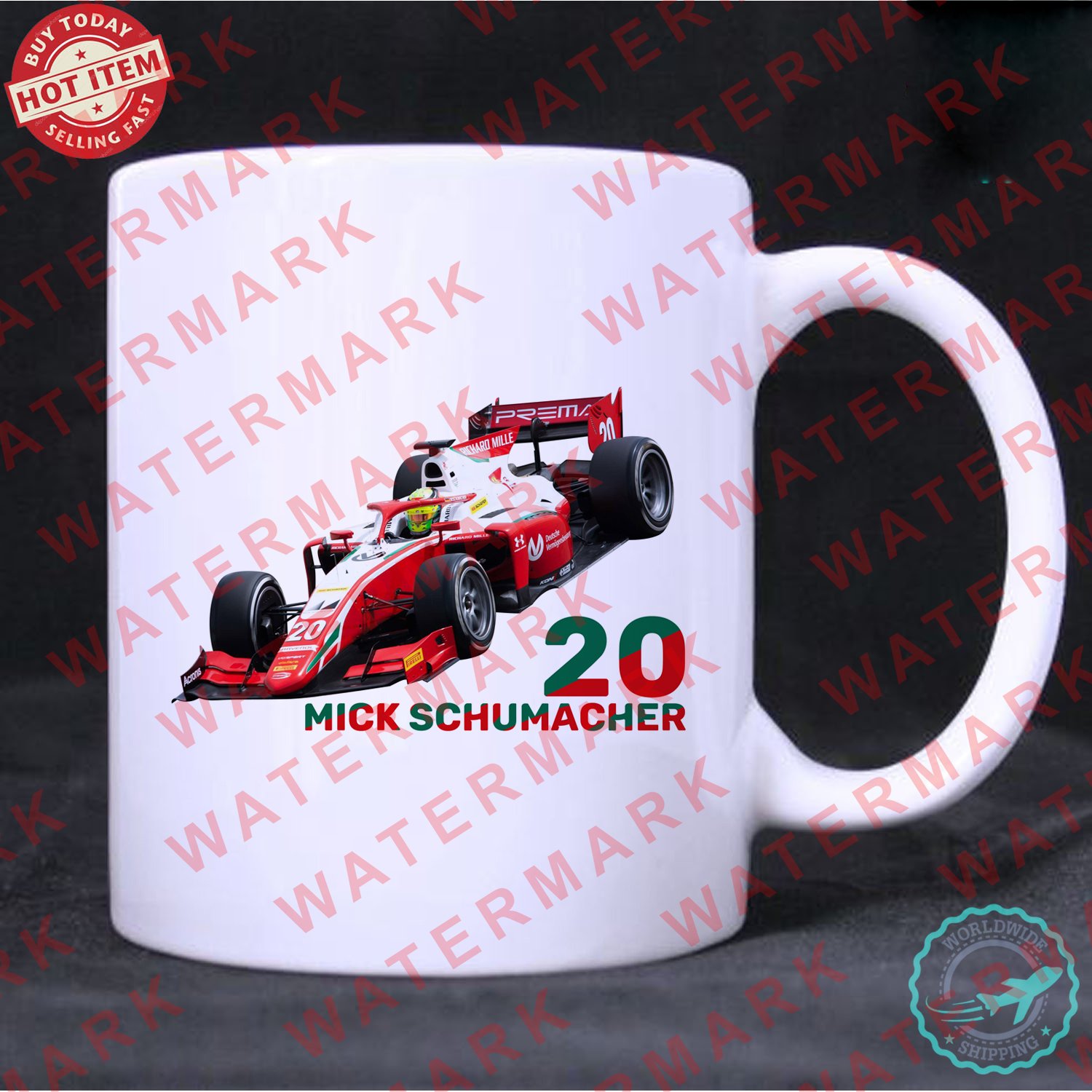 5 MICK SCHUMACHER Mug