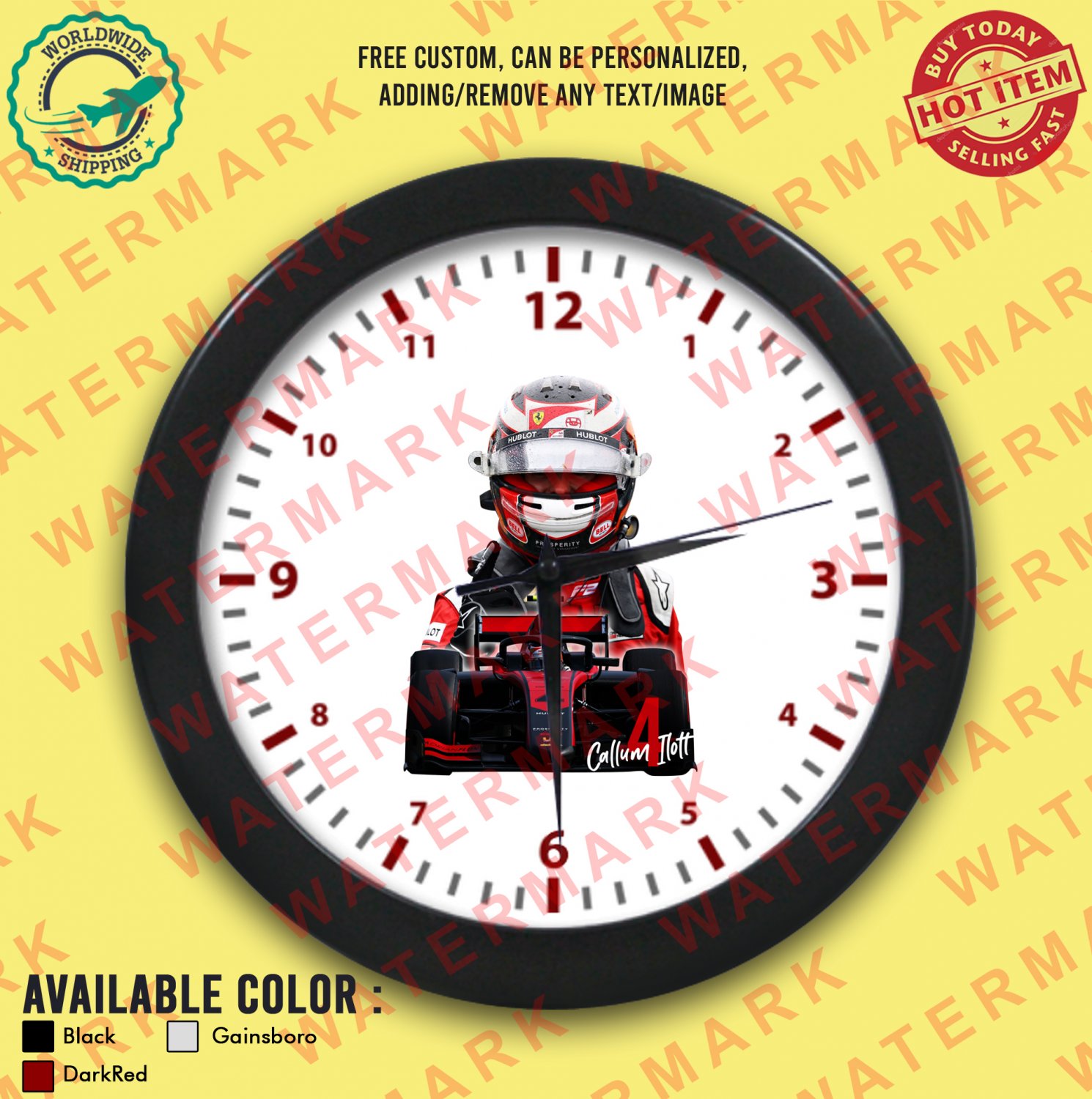 2 CALLUM ILOTT Wall Clocks