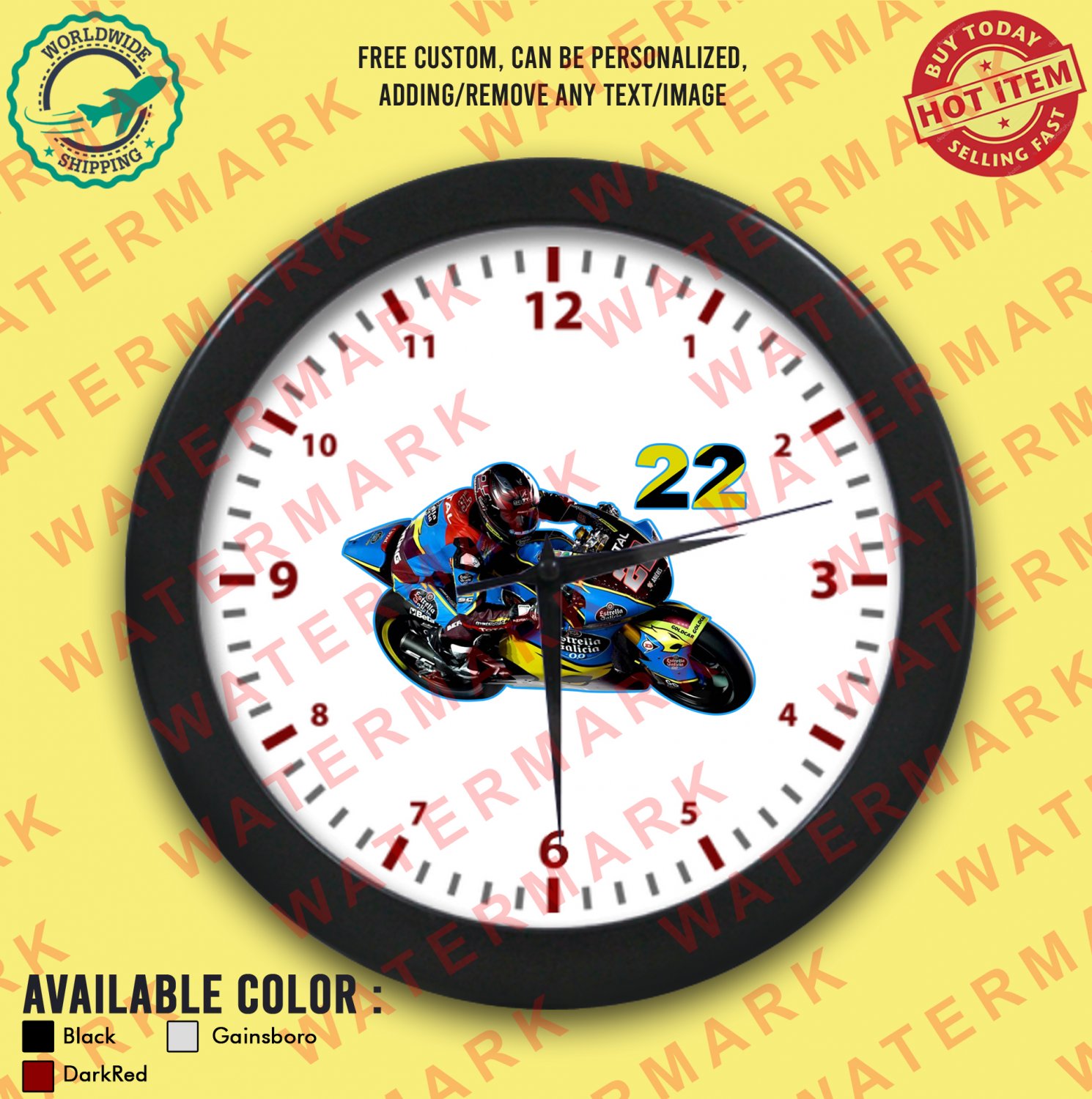 2 SAM LOWES Wall Clocks