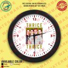 5 THRICE BAND Wall Clocks