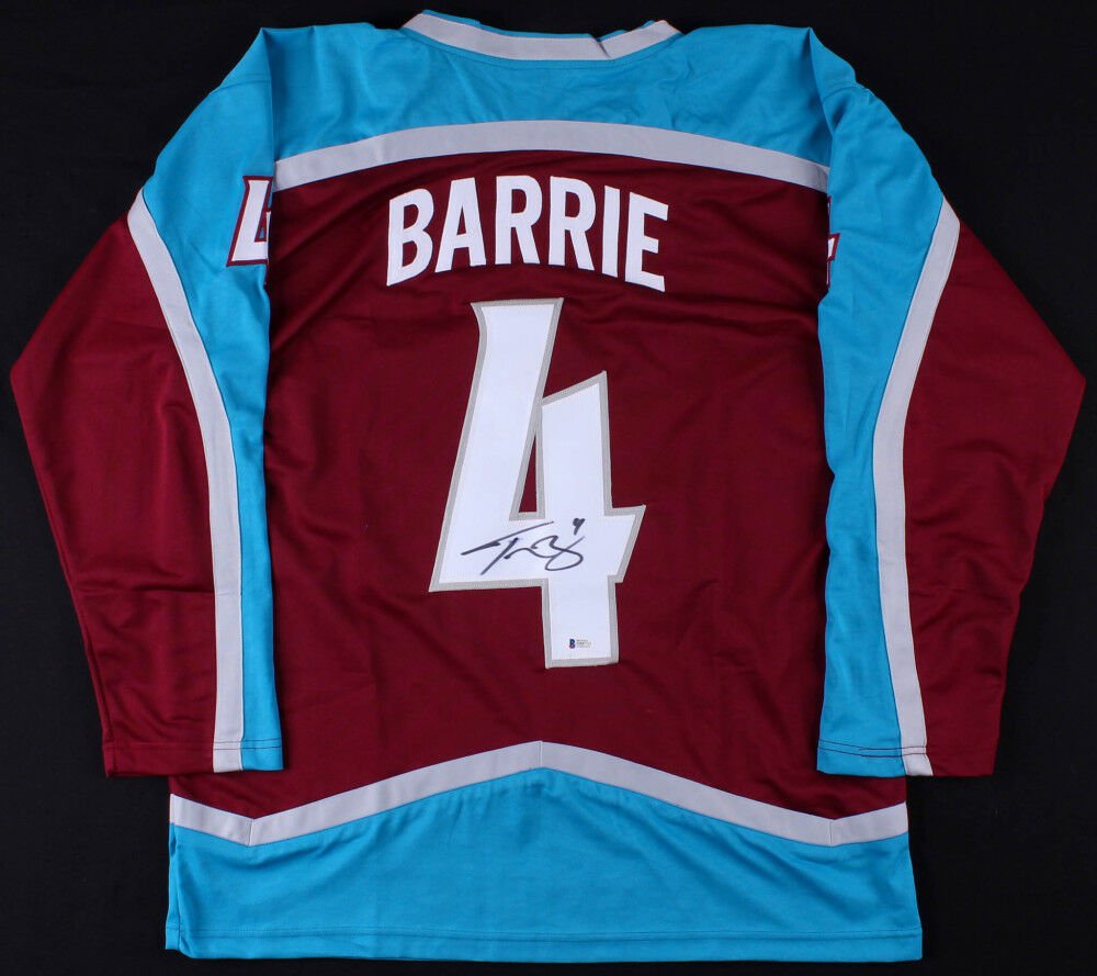 Tyson Barrie Colorado Avalanche Jersey (Beckett) 64th Overall Draft