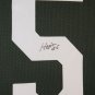 Paul Hornung Signed Packers 35x43 Custom Framed Jersey Inscribed "HOF 86" (JSA )