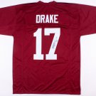 Kenyan Drake Signed Alabama Crimson Tide Jersey (JSA COA) Dolphins Feature Back