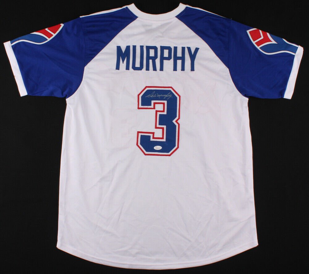 Dale Murphy Signed Atlanta Braves 1974 Throwback Jersey (JSA COA) 2ÃNL MVP O.F.