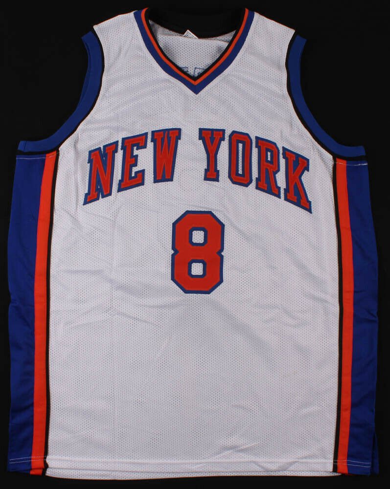 Latrell Sprewell Signed New York Knicks Jersey (JSA COA) 4xNBA All Star ...