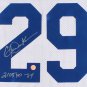 Eric Dickerson Signed Rams Jersey Inscribed "2105 YD '84" Gridiron Legends Holo