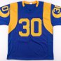 Todd Gurley Signed Los Angeles / St Louis Rams Blue / Yellow Jersey (PSA COA )
