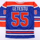 Mark Letestu Signed Edmonton Oilers Jersey (Beckett)