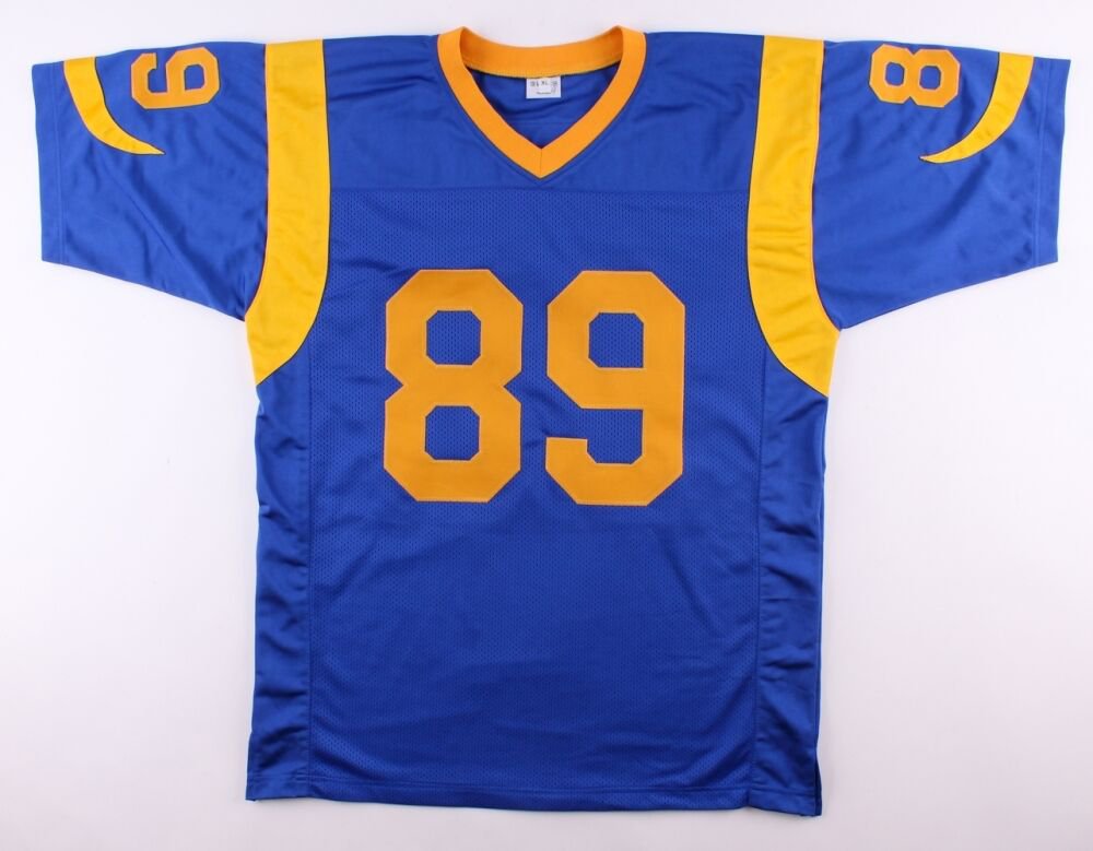 Fred Dryer Signed Rams Throwback Jersey (JSA) Los Angeles Rams (1972–1981)