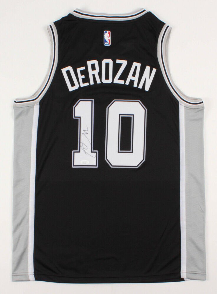 DeMar DeRozan Signed San Antonio Spurs Nike NBA Jersey (JSA COA) Size ...