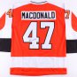 Andrew Macdonald Signed Philadelphia Flyers Jersey (Beckett COA)