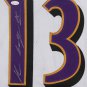 John "Smokey" Brown Signed Baltimore Ravens White Jersey (JSA COA) Receiver