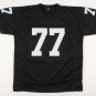 Willie Roaf Signed Saints Black Jersey Inscribed "HOF 2012" (JSA Hologram)