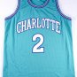 Larry Johnson Signed Charolette Hornets Jersey (MAB Hologram)