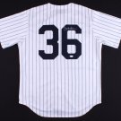 Carlos Beltran Signed New York Yankees Pinstripped Majestic Jersey (JSA COA)