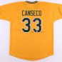 Jose Canseco Signed Athletics Jersey (JSA) 2×World Series champion /1989, 2000
