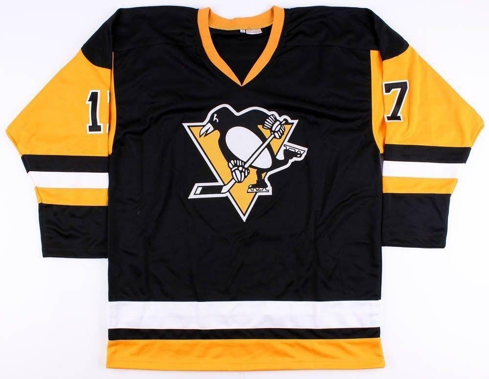 Bryan Rust Signed Pittsburgh Penguins Jersey (TSE COA) NHL Career 2014 ...