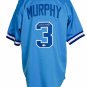 Dale Murphy Signed Atlanta Braves Blue Jersey (PSA COA) 2×NL MVP (1982,1983)