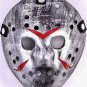 Kane Hodder Signed Jason "Friday the 13th" Metallic Silver Custom Hockey Mask