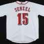 Nick Senzel Signed Cincinnatii Reds Majestic MLB Jersey Inscribed "Lil Senz" JSA