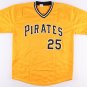 Gregory Polanco Signed Pittsburgh Pirates Yellow Jersey (TSE COA) El Coffee