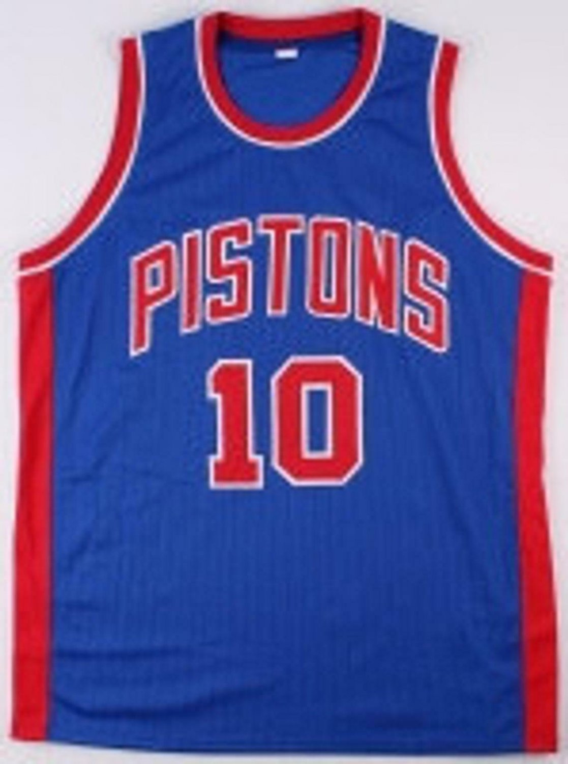 Dennis Rodman Signed Pistons Jersey (Schwartz COA ) 5xNBA Champ ...