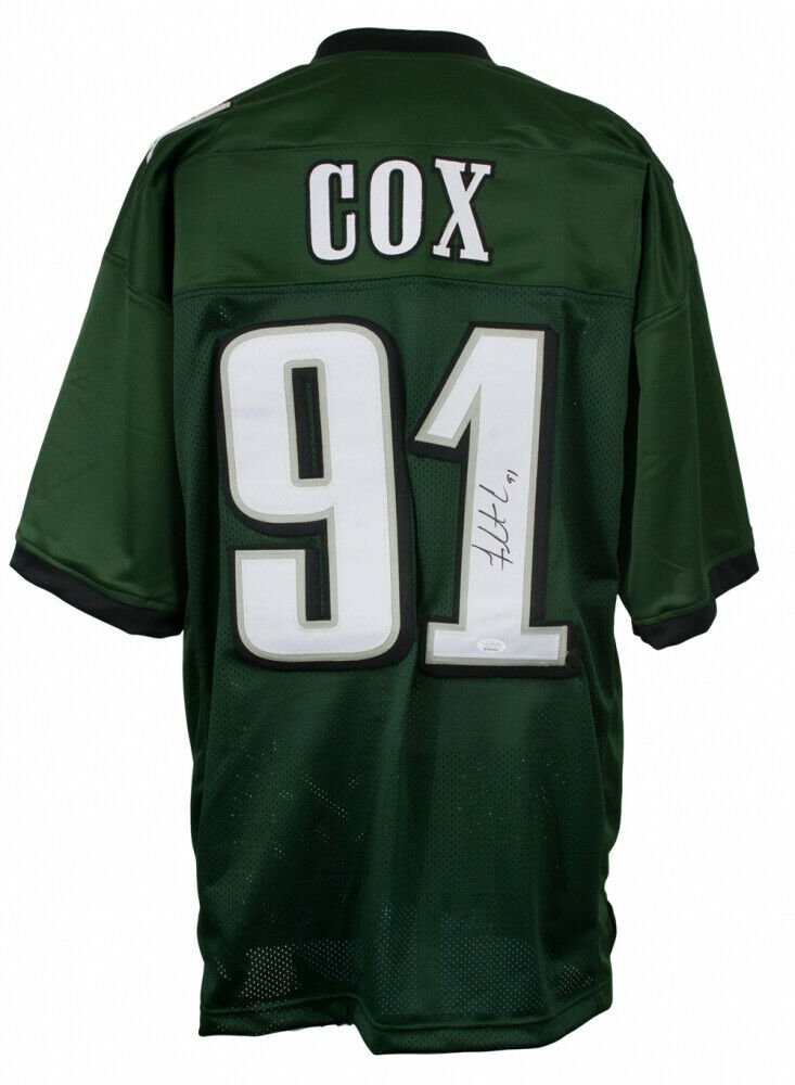 Fletcher Cox Signed Eagles Jersey (JSA COA)4×Pro Bowl Defensive Tackle