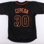 Orlando Cepeda Signed Giants Jersey (JSA) 1967 N.L. MVP / 1958 NL Rookie of Year