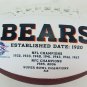Eddie Jackson Signed Chicago Bears Logo Football (JSA COA)2xPro Bowl Free Safety