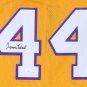 Jerry West Signed Los Angeles Lakers Yellow Jersey (JSA COA) 1972 NBA Champion