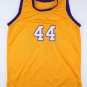 Jerry West Signed Los Angeles Lakers Yellow Jersey (JSA COA) 1972 NBA Champion