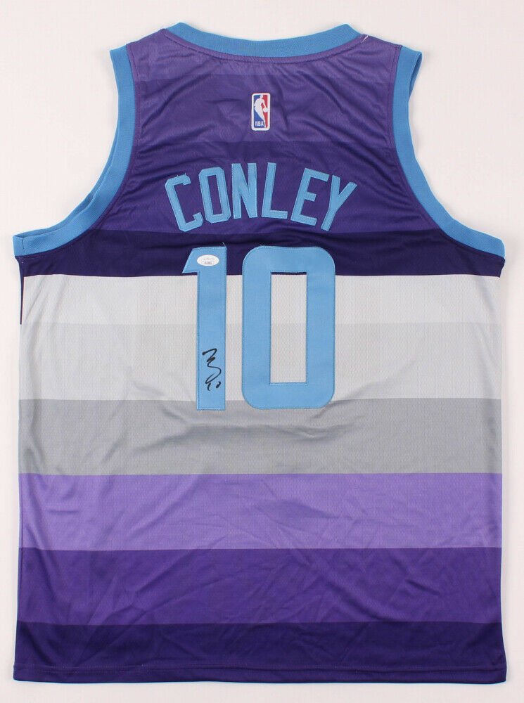 Mike Conley Signed Utah Jazz Nike NBA Jersey (JSA Hologram) 2007 1st Round Pick