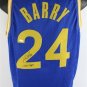 Rick Barry "HOF 1987" Signed Golden State Warriors Jersey (Schwartz Sports COA)