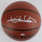 Isiah Thomas Signed Spalding NBA Full Size Basketball (JSA COA) HOF 2000 Pistons