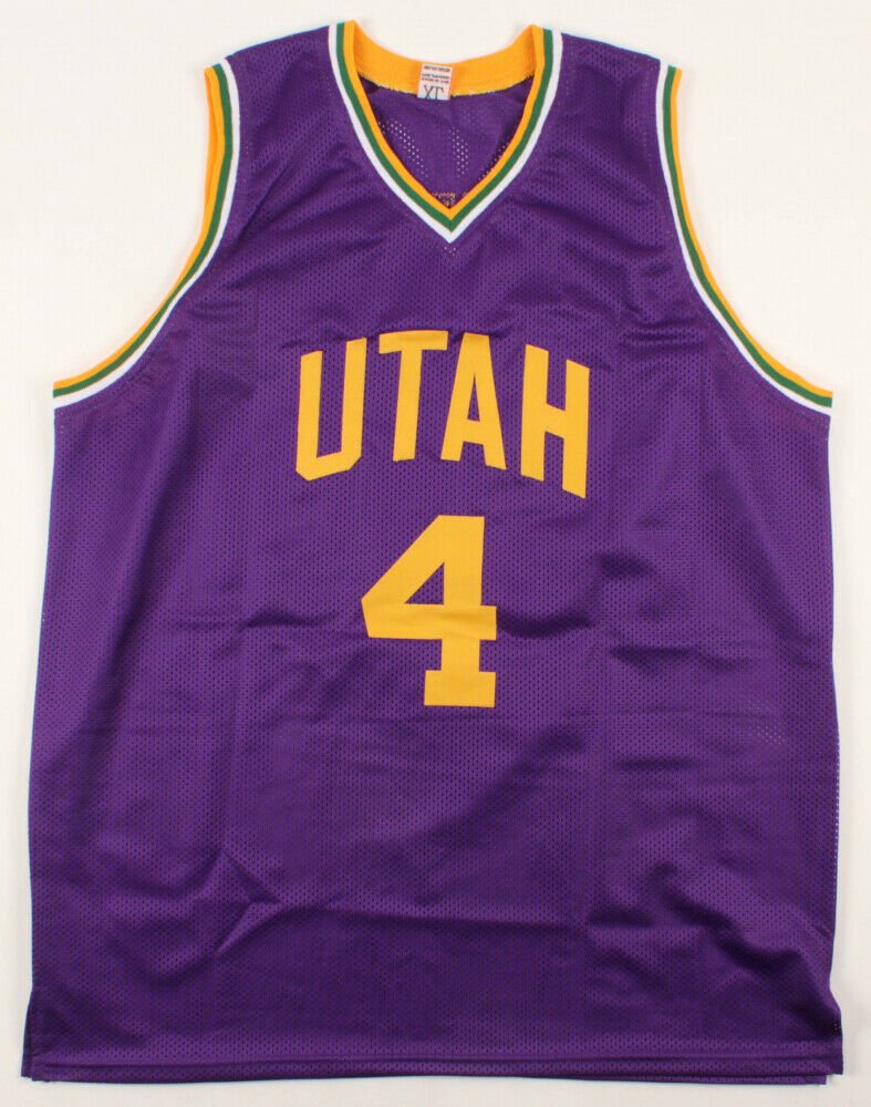 Adrian Dantley Signed Utah Jazz Jersey (Schwartz COA)1977 ...