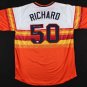 J. R. Richard Signed Houston Astros Jersey Inscribed "Back to Back" (JSA COA)