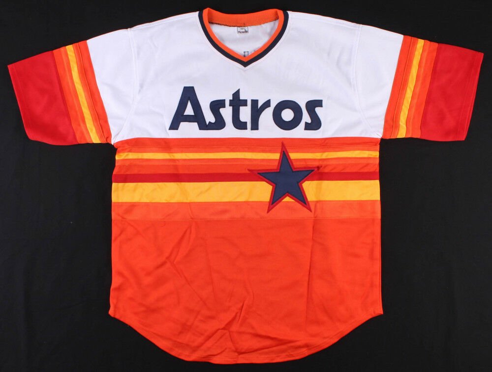 J. R. Richard Signed Houston Astros Jersey Inscribed 